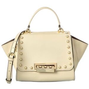 ZAC Zac Posen Eartha Top Handle Crossbody Womens Bag Mini Pearl Lady Swan Ivory